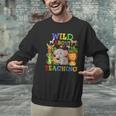 Wild About Teaching Safari Jungle School Teacher Men Graphic Sweatshirt, gift for family, gift for coworker Wild About Teaching Safari Jungle School Teacher Men Graphic Sweatshirt, gift for family, gift for coworker