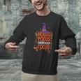 Witchy Halloween Hocus Pocus Everybody Focus Teacher Pumpkin Men Graphic Sweatshirt, gift for family, gift for coworker