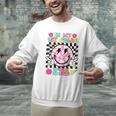 In My 1st Grade Era Smile Face Back To School Teacher Kid Men Graphic Sweatshirt, gift for family, gift for coworker