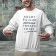 ABC Elemeno Shirt Alphabet Kindergarten Preschool Teacher Men Graphic Sweatshirt, gift for family, gift for coworker