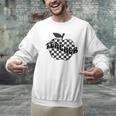 Back To School Checkered Apple Teacher Checkerboard Teacher For Men Women Girls Kids Men Graphic Sweatshirt, gift for family, gift for coworker