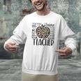 Back To School Teacher Life Apple Leopard Teacher Women Men Graphic Sweatshirt, gift for family, gift for coworker Back To School Teacher Life Apple Leopard Teacher Women Men Graphic Sweatshirt, gift for family, gift for coworker