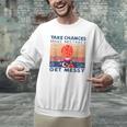Take Chances Make Mistakes Get Messy Vintage Teacher Life Men Graphic Sweatshirt, gift for family, gift for coworker