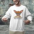 Chihuahua 100 Days Of School Rainbow Glasses Teacher Men Graphic Sweatshirt, gift for family, gift for coworker