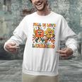 Fall In Love With Learning Thanksgiving Teacher Student Men Graphic Sweatshirt, gift for family, gift for coworker Fall In Love With Learning Thanksgiving Teacher Student Men Graphic Sweatshirt, gift for family, gift for coworker