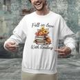 Fall In Love With Reading Book Autumn Teachers Pumpkins Men Graphic Sweatshirt, gift for family, gift for coworker Fall In Love With Reading Book Autumn Teachers Pumpkins Men Graphic Sweatshirt, gift for family, gift for coworker