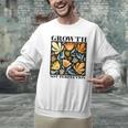 Growth Not Perfection Abstract Florals SPED Teacher Men Graphic Sweatshirt, gift for family, gift for coworker Growth Not Perfection Abstract Florals SPED Teacher Men Graphic Sweatshirt, gift for family, gift for coworker