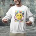 Happy Dot Day Hippie Flowers Smile Face Groovy Teacher Kids Men Graphic Sweatshirt, Groovy Teacher Sweatshirts, gift for family, gift for coworker Happy Dot Day Hippie Flowers Smile Face Groovy Teacher Kids Men Graphic Sweatshirt, Groovy Teacher Sweatshirts, gift for family, gift for coworker