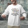 It's Fine I'm Fine Christmas Lights Teacher Xmas Men Graphic Sweatshirt, gift for family, gift for coworker It's Fine I'm Fine Christmas Lights Teacher Xmas Men Graphic Sweatshirt, gift for family, gift for coworker