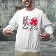 K Is For Kindergarten Teacher Coquette Bow Back To School Men Graphic Sweatshirt, gift for family, gift for coworker K Is For Kindergarten Teacher Coquette Bow Back To School Men Graphic Sweatshirt, gift for family, gift for coworker
