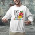 K Is For Kindergarten Teacher Pencil Apple Back To School Men Graphic Sweatshirt, gift for family, gift for coworker K Is For Kindergarten Teacher Pencil Apple Back To School Men Graphic Sweatshirt, gift for family, gift for coworker