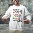 Love Job For Little Reasons Daycare Teacher Graphic Men Graphic Sweatshirt, gift for family, gift for coworker Love Job For Little Reasons Daycare Teacher Graphic Men Graphic Sweatshirt, gift for family, gift for coworker