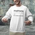 Mathlete Definition Math Math Teacher Nerd Geek Men Women Girls Kids Men Graphic Sweatshirt, gift for family, gift for coworker