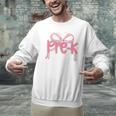 Preppy Pre k Back To School Pre-k Teachers Girls Cute Bow Men Graphic Sweatshirt, gift for family, gift for coworker Preppy Pre k Back To School Pre-k Teachers Girls Cute Bow Men Graphic Sweatshirt, gift for family, gift for coworker