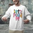 Lets Read Reading Teacher Back To School Literacy Pencil Bow Men Graphic Sweatshirt, gift for family, gift for coworker Lets Read Reading Teacher Back To School Literacy Pencil Bow Men Graphic Sweatshirt, gift for family, gift for coworker