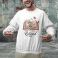 Retired 2025 A New Chapter Begins Retirement Teacher Book Men Graphic Sweatshirt, gift for family, gift for coworker Retired 2025 A New Chapter Begins Retirement Teacher Book Men Graphic Sweatshirt, gift for family, gift for coworker