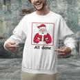Retro All Done Christmas Special Ed Teacher Team Santa Women Men Graphic Sweatshirt, gift for family, gift for coworker Retro All Done Christmas Special Ed Teacher Team Santa Women Men Graphic Sweatshirt, gift for family, gift for coworker