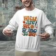 Retro PE Teacher What Are We Doing Today School Coach Women Men Graphic Sweatshirt, Pe Teacher Sweatshirts, gift for family, gift for coworker Retro PE Teacher What Are We Doing Today School Coach Women Men Graphic Sweatshirt, Pe Teacher Sweatshirts, gift for family, gift for coworker