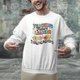Retro Teaching Future Leaders Groovy Teacher Back To School Men Graphic Sweatshirt, Future Teacher Sweatshirts, Groovy Teacher Sweatshirts, gift for family, gift for coworker