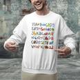 SPANISH ALPHABET MAESTRA SPANISH TEACHER Men Graphic Sweatshirt, gift for family, gift for coworker SPANISH ALPHABET MAESTRA SPANISH TEACHER Men Graphic Sweatshirt, gift for family, gift for coworker