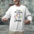 I Teach Tiny Humans About Jesus Sunday School Teacher Men Graphic Sweatshirt, gift for family, gift for coworker I Teach Tiny Humans About Jesus Sunday School Teacher Men Graphic Sweatshirt, gift for family, gift for coworker