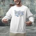 Teacher Blue Chinoiserie Coquette Bow Heart Teacher Life Men Graphic Sweatshirt, gift for family, gift for coworker