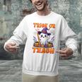 Trick Or Teach Teacher Halloween Ghost Pencil Floral Men Graphic Sweatshirt, gift for family, gift for coworker