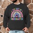 100th Day Of Kindergarten Teacher Kids 100 Days Smarter Men Graphic Sweatshirt, novelty gifts, funny gifts