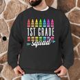 1st Grade Squad Back To School First Grade Teacher Boy Girl Men Graphic Sweatshirt, novelty gifts, funny gifts