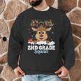 2nd Grade Teacher Christmas Second Grade Squad Reindeer Xmas For Men Women Kids Men Graphic Sweatshirt, novelty gifts, funny gifts