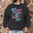 4th Grade Is My Jam Vintage 80s Boombox Teacher Student Men Graphic Sweatshirt, novelty gifts, funny gifts