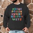 ABC Cute Monster Alphabet Halloween Teacher Costume Kids Men Graphic Sweatshirt, novelty gifts, funny gifts ABC Cute Monster Alphabet Halloween Teacher Costume Kids Men Graphic Sweatshirt, novelty gifts, funny gifts