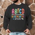 ABCD Kindergarten Rocks Pencil Lightning Teachers Rock Boys Men Graphic Sweatshirt, novelty gifts, funny gifts