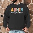 Admin Team Back To School Teachers Students Admin Squad Men Graphic Sweatshirt, novelty gifts, funny gifts