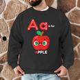 A Is For Apple Pre-K Kindergarten Teacher Student Men Graphic Sweatshirt, novelty gifts, funny gifts A Is For Apple Pre-K Kindergarten Teacher Student Men Graphic Sweatshirt, novelty gifts, funny gifts