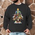 Art Christmas Tree Merry Christmas Artist Art Teacher Men Graphic Sweatshirt, novelty gifts, funny gifts