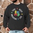 Autism Awareness Teacher Shirt Teach Accept Understand Love Men Graphic Sweatshirt, novelty gifts, funny gifts Autism Awareness Teacher Shirt Teach Accept Understand Love Men Graphic Sweatshirt, novelty gifts, funny gifts