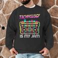 Back To School Retro Technology Is My Jam 80's Teacher Men Graphic Sweatshirt, novelty gifts, funny gifts Back To School Retro Technology Is My Jam 80's Teacher Men Graphic Sweatshirt, novelty gifts, funny gifts