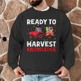 Back To School Teacher Farming Tractor Farmer Kids 100th Day Men Graphic Sweatshirt, novelty gifts, funny gifts