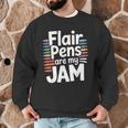 Back To School Teacher Flair Pens Are My Jam Men Graphic Sweatshirt, novelty gifts, funny gifts Back To School Teacher Flair Pens Are My Jam Men Graphic Sweatshirt, novelty gifts, funny gifts