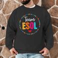 Back To School Teachers Crew Students Team ESOL Teacher Men Graphic Sweatshirt, novelty gifts, funny gifts