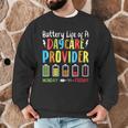 Battery Life Of Daycare Provider Childcare Teacher Men Graphic Sweatshirt, novelty gifts, funny gifts Battery Life Of Daycare Provider Childcare Teacher Men Graphic Sweatshirt, novelty gifts, funny gifts