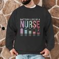 Battery Life Of A Nurse School Teacher Appreciation Men Graphic Sweatshirt, novelty gifts, funny gifts Battery Life Of A Nurse School Teacher Appreciation Men Graphic Sweatshirt, novelty gifts, funny gifts