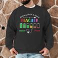 Battery Life Of A School Teacher Monday To Friday For Men Women Men Graphic Sweatshirt, novelty gifts, funny gifts