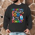 I Blasted Through 100 Days Of School 100th Day Teacher Kids Men Graphic Sweatshirt, novelty gifts, funny gifts I Blasted Through 100 Days Of School 100th Day Teacher Kids Men Graphic Sweatshirt, novelty gifts, funny gifts