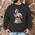 Book Lover Cute Flamingo Reading Teacher Librarian Women Men Graphic Sweatshirt, novelty gifts, funny gifts Book Lover Cute Flamingo Reading Teacher Librarian Women Men Graphic Sweatshirt, novelty gifts, funny gifts