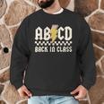 Boys Girls Teachers Rock Back To School ABCD Back In Class Men Graphic Sweatshirt, novelty gifts, funny gifts Boys Girls Teachers Rock Back To School ABCD Back In Class Men Graphic Sweatshirt, novelty gifts, funny gifts