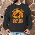 My Broom Broke So Now I Teach English Halloween Teacher Men Graphic Sweatshirt, novelty gifts, funny gifts My Broom Broke So Now I Teach English Halloween Teacher Men Graphic Sweatshirt, novelty gifts, funny gifts