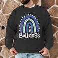 Bulldogs School Mascot Rainbow Teacher Lover Men Graphic Sweatshirt, novelty gifts, funny gifts Bulldogs School Mascot Rainbow Teacher Lover Men Graphic Sweatshirt, novelty gifts, funny gifts