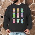 Bunny Reading Books Easter Day Librarian Teacher Book Men Graphic Sweatshirt, novelty gifts, funny gifts